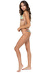 Luli Fama La Bella De Cuba Crystalized Braided Triangle Top